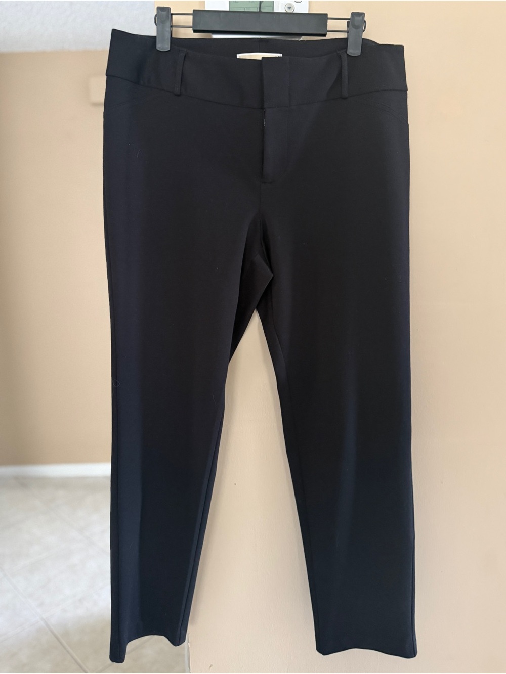 Michael Kors Black Straight Leg Pants